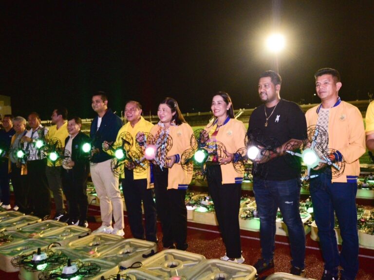 วช.และองค์การบริหารส่วนจังหวัดนครศรีธรรมราช นำนวัตกรรมโดรนแปรอักษรส่งเสริมการท่องเที่ยวของจังหวัด สร้างเศรษฐกิจให้พื้นที่ด้วยนวัตกรรมปัญญาประดิษฐ์