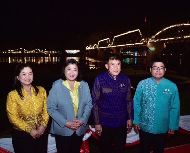องค์การบริหารส่วนจังหวัดกาญจนบุรีนำเยาวชนและทีมงานจังหวัดเพิ่มทักษะและสมรรถนะปัญญาประดิษฐ์ โชว์ฝีมือถ่ายภาพจากโดรน ส่งเสริมการท่องเที่ยว จ.กาญจนบุรี