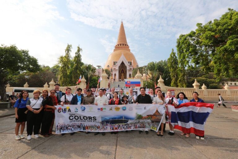 ชมรมสีสันวัฒนธรรมพื้นบ้านนานาชาติ Colors International Folk Art (CIFA) – ประเทศไทย นำคณะนักแสดงพื้นบ้านนานาชาติเยือนไทย ส่งเสริมการท่องเที่ยวเชิงวัฒนธรรม