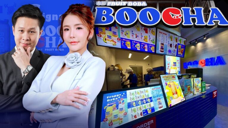 BOOCHA (ปู้ฉะ) ธุรกิจแฟรนไชส์มาแรงปี 2025 ตั้งเป้าขยาย 100 สาขาทั่วประเทศ !