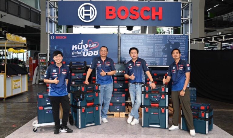 บ๊อชจัดงาน “Bosch Power Tools Experience Day 2025” ต่อเนื่องเป็นปีที่ 4 เสริมทัพภาพลักษณ์ผู้นำอุปกรณ์เครื่องมือไฟฟ้าตัวจริง