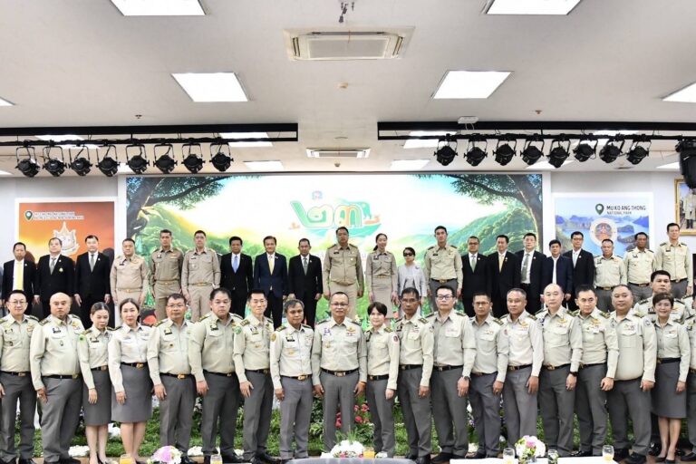 “รมว.สุชาติ” ร่วมยินดี 23 ปี กรมอุทยานแห่งชาติ สัตว์ป่า และพันธุ์พืช มุ่งเน้นการทำงานที่เห็นผล กำหนดแผนระยะสั้น ระยะกลาง ระยะยาว ที่ชัดเจน เพื่อผลงานที่จับต้องได้