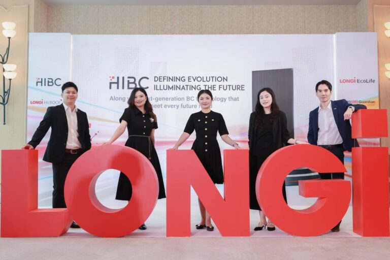 LONGi เปิดตัว HIBC 700W แผงโซลาร์เซลล์เชิงอุตสาหกรรมประสิทธิภาพสูงสุดของโลก  ยกระดับมาตรฐานพลังงานแสงอาทิตย์ให้ไกลกว่าเดิม