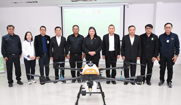 วช. เปิดศูนย์การเรียนรู้โดรนเกษตร จ.นครสวรรค์ เพิ่มทักษะด้านววน. นำเกษตรกรรมสมัยใหม่ยกระดับเกษตรกรรมพื้นที่