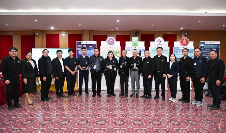 วช. เปิดศูนย์การเรียนรู้เทคโนโลยีโดรนด้านการเกษตร เสริมสมรรถนะเกษตรกรรมในพื้นที่ ณ วิทยาลัยเทคนิคเชียงราย