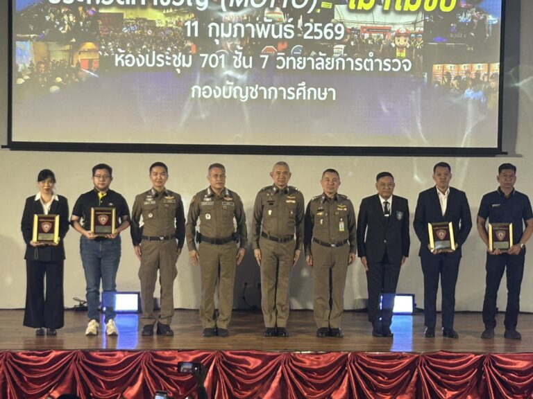 กองบังคับการตำรวจจราจร ร่วมกับ สสส. จัดประกวดหนังสั้นดื่มไม่ขับ-พร้อมมอบทุนการศึกษาให้นักศึกษาที่เข้าร่วมประกวด